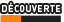 Découverte d'activités