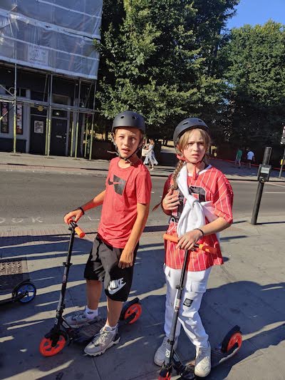 Londres Harry Potter en trottinette - Colonie Harry Potter à Londres